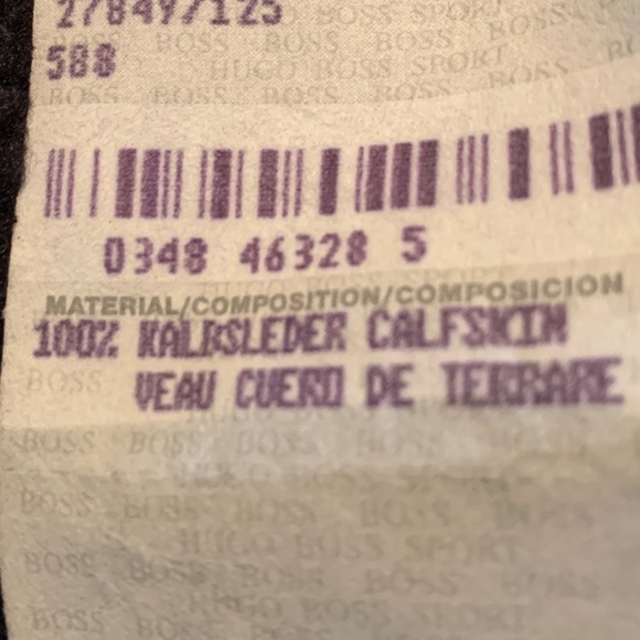 Hugo Boss Men's leather Fall jacket - Picture 8 of 14